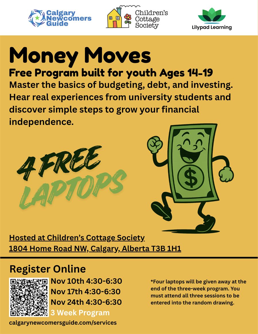 Flyer for Turn Your Cents Into Sense at West Springs Church
